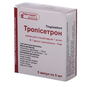 Трописетрон р-р д/ин./инф. амп. 5мл №5