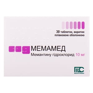 Мемамед табл. в/о 10мг №30