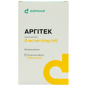 Аргітек р-н д/інф. 8мг/мл фл. 250мл
