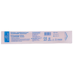 Шпатель медичний дерев'яний отоланрингологічний 1 шт Alexpharm (Алексфарм)