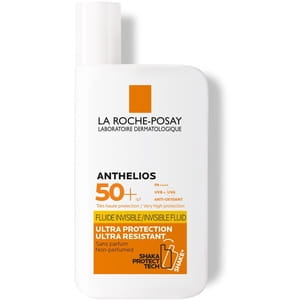 Флюїд для обличчя La Roche-Posay (Ля Рош-Позе) Антеліос сонцезахисний ультралегкий без віддушок для чутливої шкіри схильної SPF50+ 50 мл