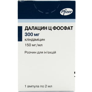 Далацин Ц фосфат р-н д/ін. 150мг/мл амп. 2мл №1