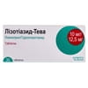 Лізотіазид-Тева табл. 10мг/12,5мг №30