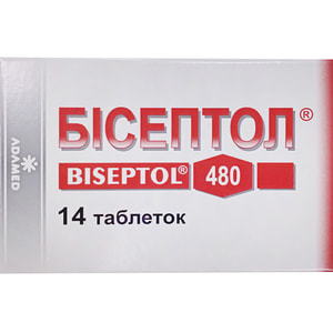 Бисептол табл. 400мг/80мг №14