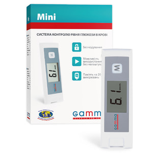 Глюкометр GAMMA MINI (Гамма міні)