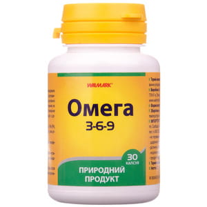 Диетическая добавка для нормализации липидного обмена Омега 3-6-9 капсулы 30 шт