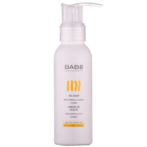 Мыло жидкое BABE LABORATORIOS (Бабе Лабораториос) для сухой и атопичной кожи на основе масел Travel Size (Тревел сайз) 100 мл