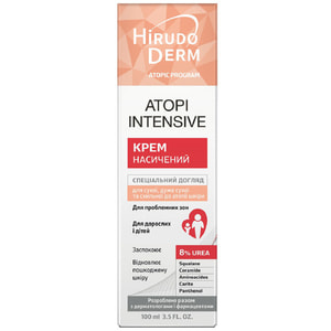Крем для тела HIRUDO DERM (Гирудо дерм) Atopic Program (Атопик Программ) насыщенный для сухой, очень сухой и склонной к атопии кожи 100 мл