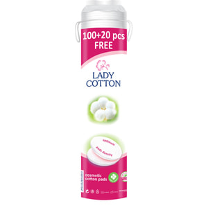 Ватні диски Lady Cotton (Леді Котон) косметичні 100 шт