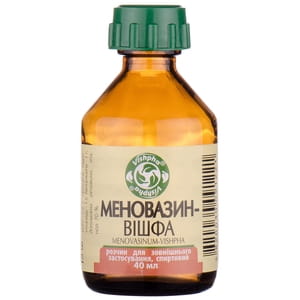 Меновазин-Вішфа р-р д/зовн. застос. спирт. фл. 40мл