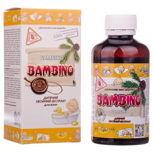 Хвойний екстракт Bambino (Бамбіно) дитячий флакон 200 мл