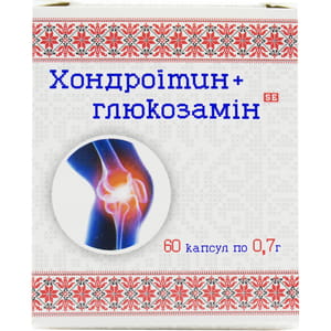 Хондроитин+глюкозамин капсулы 6 блистеров по 10 шт