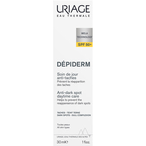 Денний догляд для шкіри обличчя та тіла URIAGE (Урьяж) Депидерм SPF 50+ проти пігментних плям 30 мл