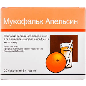 Мукофальк апельсин гран. 3,25г/5г пак. 5г №20