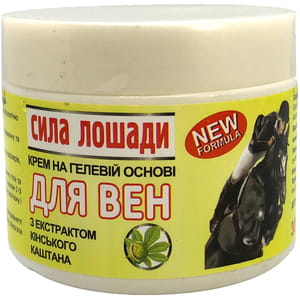 Крем на гелевій основі Сила лошади Для вен банка 300 мл
