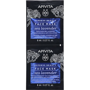 Маска для обличчя APIVITA (Апівіта) EXPRESS BEAUTY (Експрес бьюті) зволожуюча й антиоксидантна з кермеком 8 мл 2 шт