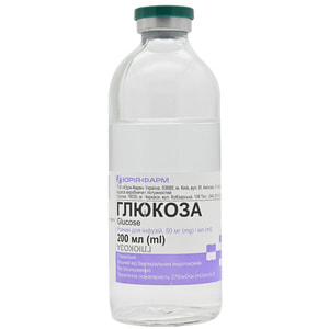 Глюкоза р-р д/инф. 5% бут. 200мл