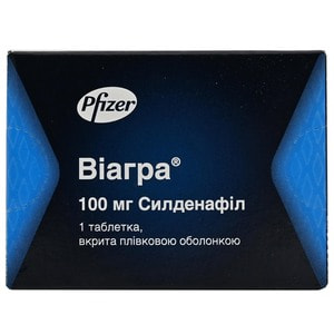 Віагра табл. в/о 100мг №1
