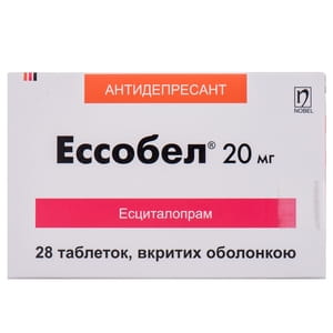 Ессобел табл. в/о 20мг №28