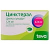 Цинктерал табл. в/о 124мг №50