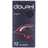 Презервативи DOLPHI (Долфі) три в одному 12 шт