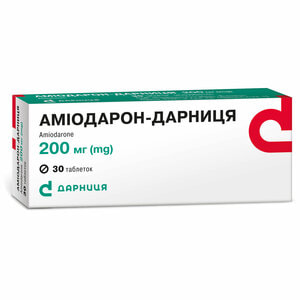 Аміодарон-Дарниця табл. 200мг №30