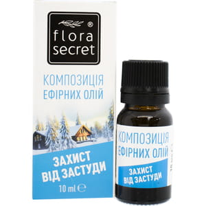 Композиція ефірних олій FLORA SECRET (Флора Сікрет) Захист від застуди 10 мл
